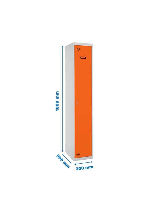 Taquilla 1800x300x500 SIMONLOCKER PROFESIONAL SINGLE 1/1 300 INI GR/NA marca SIMONRACK