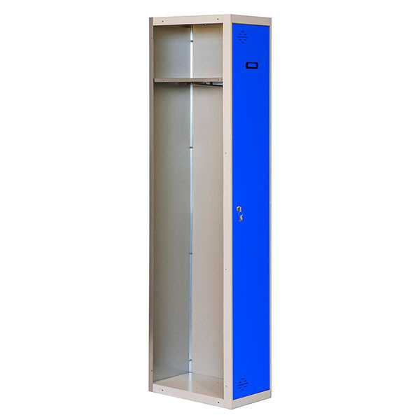 Taquilla 1800x300x500 SIMONLOCKER PROFESIONAL SINGLE 1/1 300 ADDI GR/AZ marca SIMONRACK