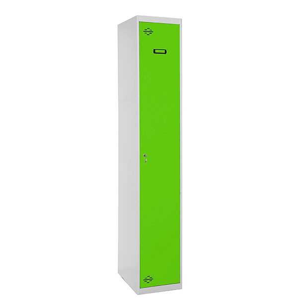 Taquilla 1800x400x500 SIMONLOCKER PROFESIONAL SINGLE 1/1 400 INI GR/VE marca SIMONRACK