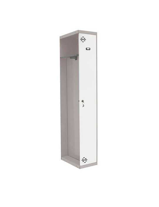 Taquilla 1800x400x500 SIMONLOCKER PROFESIONAL SINGLE-DIV 1/1 400 ADD GR/BL marca SIMONRACK