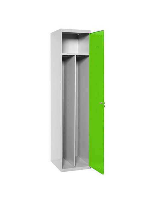 Taquilla 1800x500x500 SIMONLOCKER PROFESIONAL SINGLE-DIV 1/1 500 INI GR/VE marca SIMONRACK