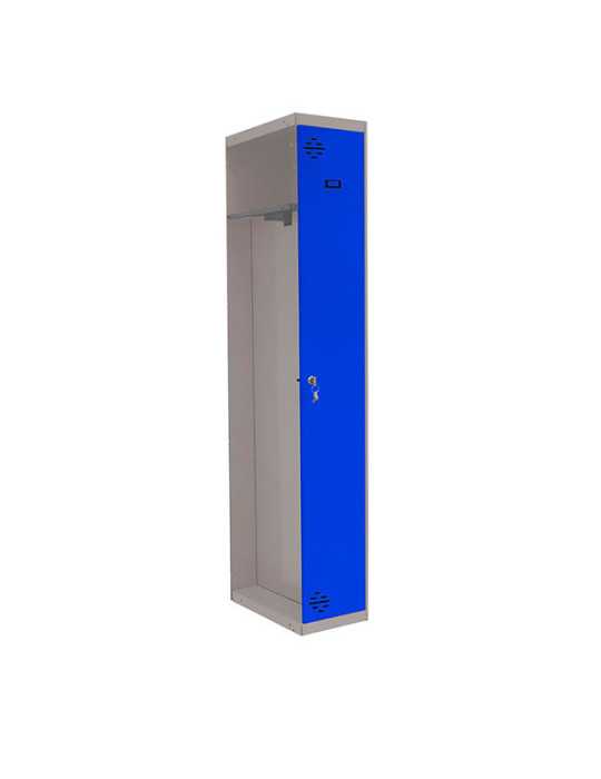 Taquilla 1800x500x500 SIMONLOCKER PROFESIONAL SINGLE-DIV 1/1 500 ADD GR/AZ marca SIMONRACK