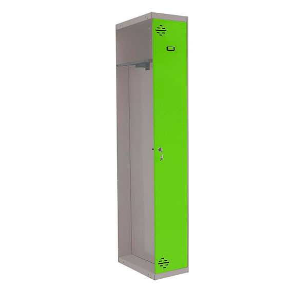 Taquilla 1800x500x500 SIMONLOCKER PROFESIONAL SINGLE-DIV 1/1 500 ADD GR/VE marca SIMONRACK