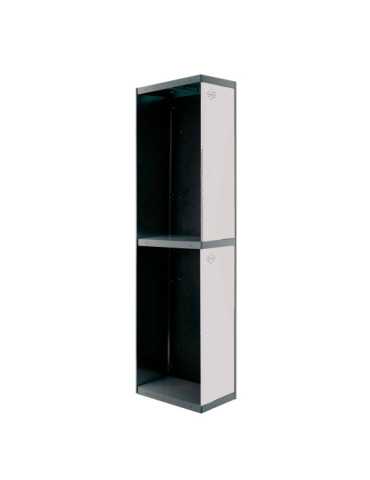 Taquilla 1800x300x500 SIMONLOCKER PROFESIONAL TANDEM 1/2 300 ADDI AN/BL marca SIMONRACK