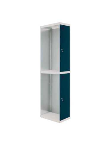Taquilla 1800x300x500 SIMONLOCKER PROFESIONAL TANDEM 1/2 300 ADDI BL/AN marca SIMONRACK