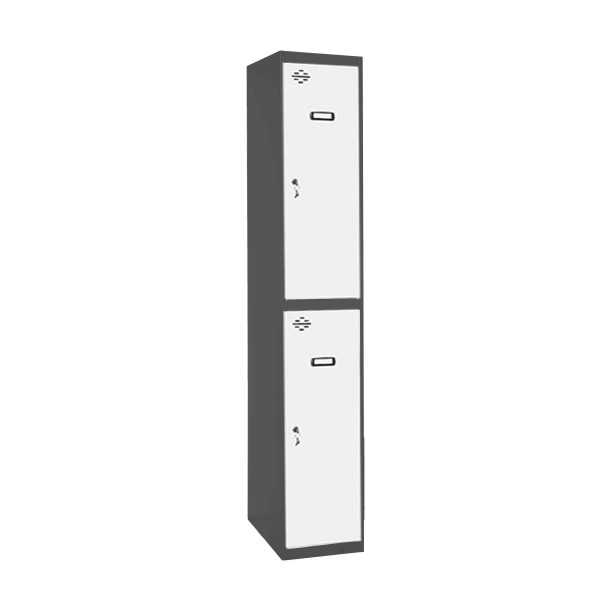 Taquilla 1800x400x500 SIMONLOCKER PROFESIONAL TANDEM 1/2 400 INI AN/BL marca SIMONRACK