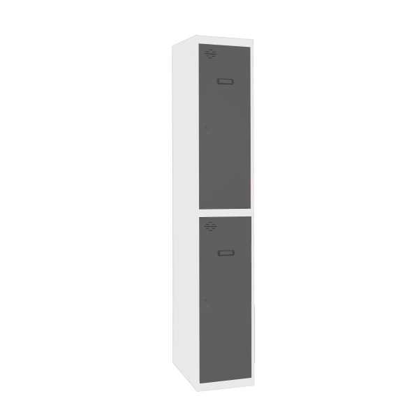 Taquilla 1800x400x500 SIMONLOCKER PROFESIONAL TANDEM 1/2 400 INI BL/AN marca SIMONRACK