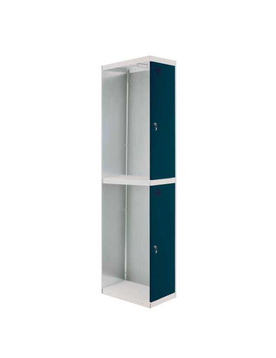 Taquilla 1800x400x500 SIMONLOCKER PROFESIONAL TANDEM 1/2 400 ADDI BL/AN marca SIMONRACK