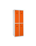 Taquilla 1800x600x500 SIMONLOCKER PROFESIONAL TANDEM 2/4 300 (600) GR/NA marca SIMONRACK
