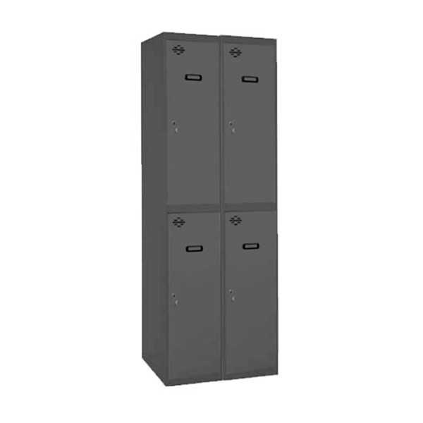Taquilla 1800x600x500 SIMONLOCKER PROFESIONAL TANDEM 2/4 300 (600) AN/AN marca SIMONRACK