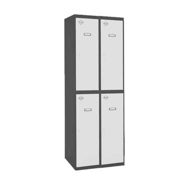 Taquilla 1800x600x500 SIMONLOCKER PROFESIONAL TANDEM 2/4 300 (600) AN/BL marca SIMONRACK