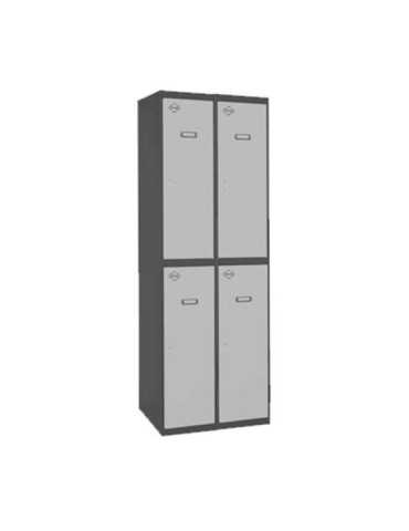 Taquilla 1800x600x500 SIMONLOCKER PROFESIONAL TANDEM 2/4 300 (600) AN/GR marca SIMONRACK
