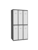 Taquilla 1800x900x500 SIMONLOCKER PROFESIONAL TANDEM 3/6 300 (900) AN/BL marca SIMONRACK