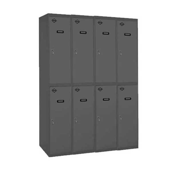 Taquilla 1800x1200x500 SIMONLOCKER PROFESIONAL TANDEM 4/8 300 (1200) AN/AN marca SIMONRACK