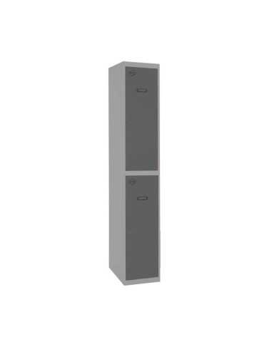 Taquilla 1800x300x500 SIMONLOCKER PROFESIONAL TANDEM 1/2 300 INI GR/AN marca SIMONRACK 2