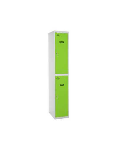 Taquilla 1800x300x500 SIMONLOCKER PROFESIONAL TANDEM 1/2 300 INI GR/VE marca SIMONRACK 2