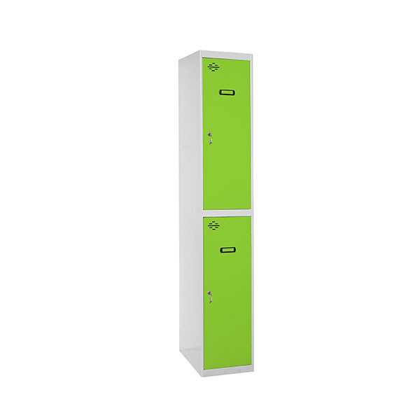 Taquilla 1800x300x500 SIMONLOCKER PROFESIONAL TANDEM 1/2 300 INI GR/VE marca SIMONRACK