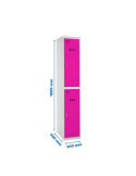 Taquilla 1800x300x500 SIMONLOCKER PROFESIONAL TANDEM 1/2 300 INI GR/RS marca SIMONRACK
