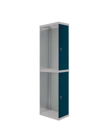 Taquilla 1800x300x500 SIMONLOCKER PROFESIONAL TANDEM 1/2 300 ADDI GR/AN marca SIMONRACK 2