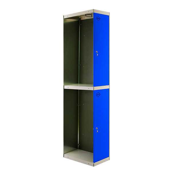 Taquilla 1800x300x500 SIMONLOCKER PROFESIONAL TANDEM 1/2 300 ADDI GR/AZ marca SIMONRACK