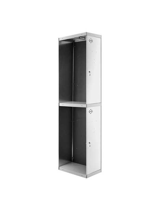Taquilla 1800x300x500 SIMONLOCKER PROFESIONAL TANDEM 1/2 300 ADDI GR/BL marca SIMONRACK