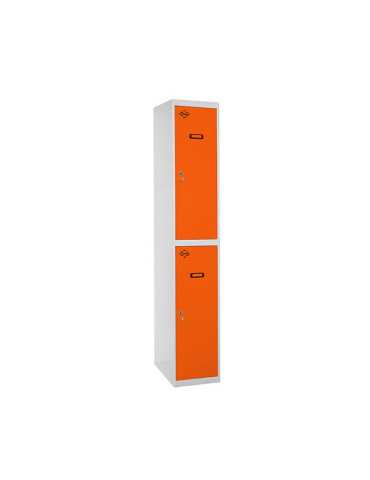 Taquilla 1800x400x500 SIMONLOCKER PROFESIONAL TANDEM 1/2 400 INI GR/NA marca SIMONRACK 2