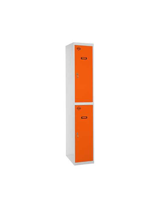 Taquilla 1800x400x500 SIMONLOCKER PROFESIONAL TANDEM 1/2 400 INI GR/NA marca SIMONRACK