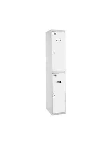 Taquilla 1800x400x500 SIMONLOCKER PROFESIONAL TANDEM 1/2 400 INI GR/BL marca SIMONRACK 2