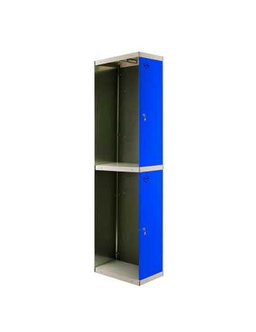 Taquilla 1800x400x500 SIMONLOCKER PROFESIONAL TANDEM 1/2 400 ADDI GR/AZ marca SIMONRACK 2