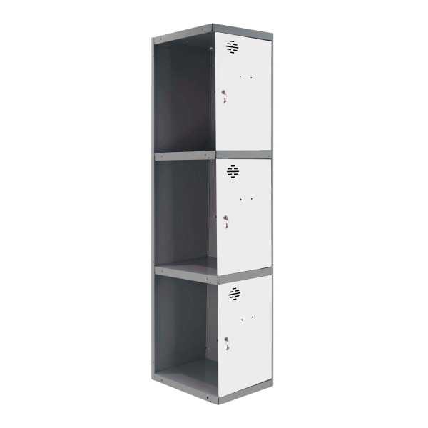 Taquilla 1800x300x500 SIMONLOCKER PROFESIONAL 3 PUERTA 1/3 300 ADI AN/BL marca SIMONRACK