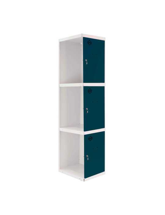 Taquilla 1800x300x500 SIMONLOCKER PROFESIONAL 3 PUERTA 1/3 300 ADI BL/AN marca SIMONRACK