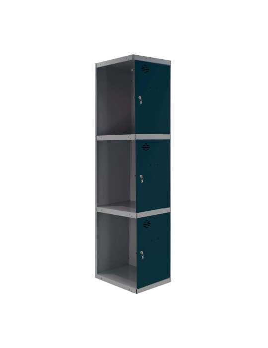 Taquilla 1800x400x500 SIMONLOCKER PROFESIONAL 3 PUERTA 1/3 400 ADI AN/AN marca SIMONRACK