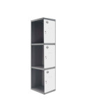 Taquilla 1800x400x500 SIMONLOCKER PROFESIONAL 3 PUERTA 1/3 400 ADI AN/BL marca SIMONRACK