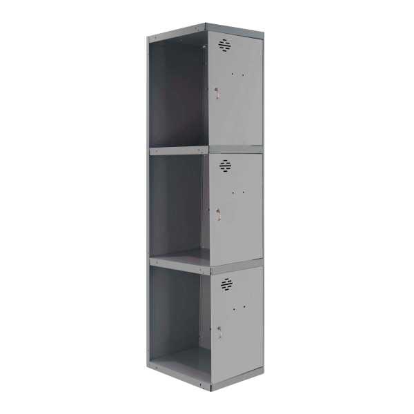 Taquilla 1800x400x500 SIMONLOCKER PROFESIONAL 3 PUERTA 1/3 400 ADI AN/GR marca SIMONRACK