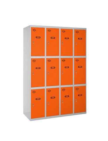 Taquilla 1800x1200x500 SIMONLOCKER 3 PUERTAS 4/12 300 (1200) GR/NA marca SIMONRACK 2