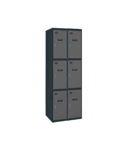 Taquilla 1800x600x500 SIMONLOCKER PROFESIONAL 3 PUERTA 2/6 300 (600)AN/AN marca SIMONRACK