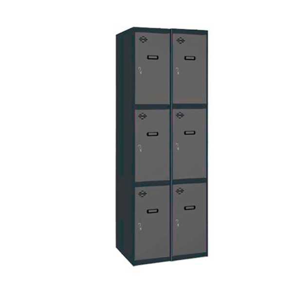 Taquilla 1800x600x500 SIMONLOCKER PROFESIONAL 3 PUERTA 2/6 300 (600)AN/AN marca SIMONRACK