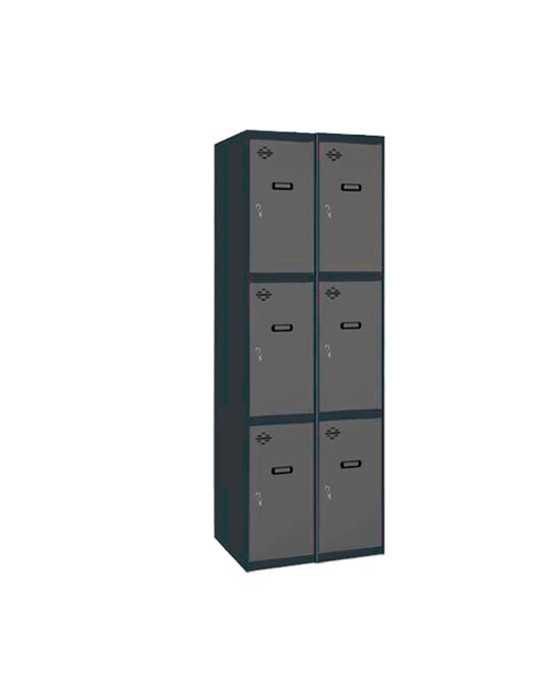 Taquilla 1800x600x500 SIMONLOCKER PROFESIONAL 3 PUERTA 2/6 300 (600)AN/AN marca SIMONRACK