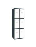 Taquilla 1800x600x500 SIMONLOCKER PROFESIONAL 3 PUERTA 2/6 300 (600)AN/BL marca SIMONRACK