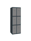 Taquilla 1800x600x500 SIMONLOCKER PROFESIONAL 3 PUERTA 2/6 300 (600)AN/GR marca SIMONRACK