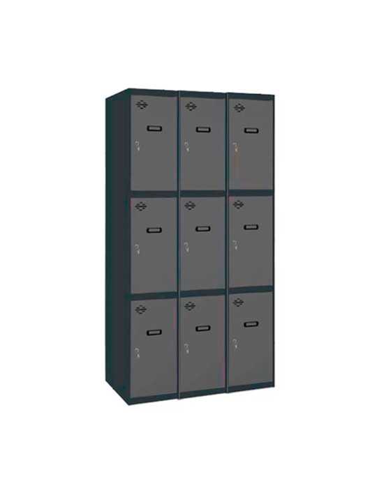 Taquilla 1800x900x500 SIMONLOCKER PROFESIONAL 3 PUERTA 3/9 300 (900)AN/AN marca SIMONRACK