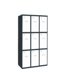 Taquilla 1800x900x500 SIMONLOCKER PROFESIONAL 3 PUERTA 3/9 300 (900)AN/BL marca SIMONRACK
