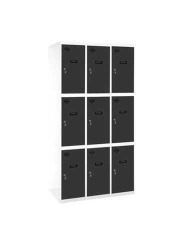 Taquilla 1800x900x500 SIMONLOCKER PROFESIONAL 3 PUERTA 3/9 300 (900)BL/AN marca SIMONRACK