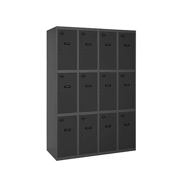 Taquilla 1800x1200x500 SIMONLOCKER PROFESIONAL 3 PUERTA 4/12 300(1200)AN/AN marca SIMONRACK