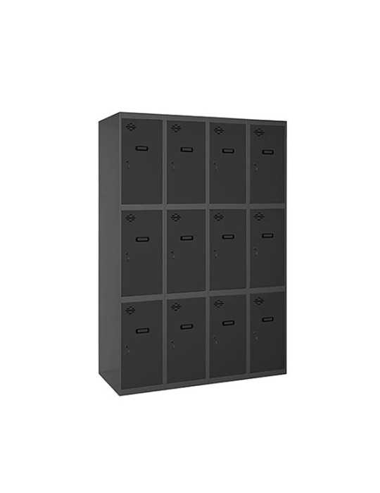 Taquilla 1800x1200x500 SIMONLOCKER PROFESIONAL 3 PUERTA 4/12 300(1200)AN/AN marca SIMONRACK