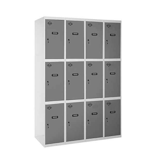 Taquilla 1800x1200x500 SIMONLOCKER PROFESIONAL 3 PUERTA 4/12 300(1200)BL/AN marca SIMONRACK