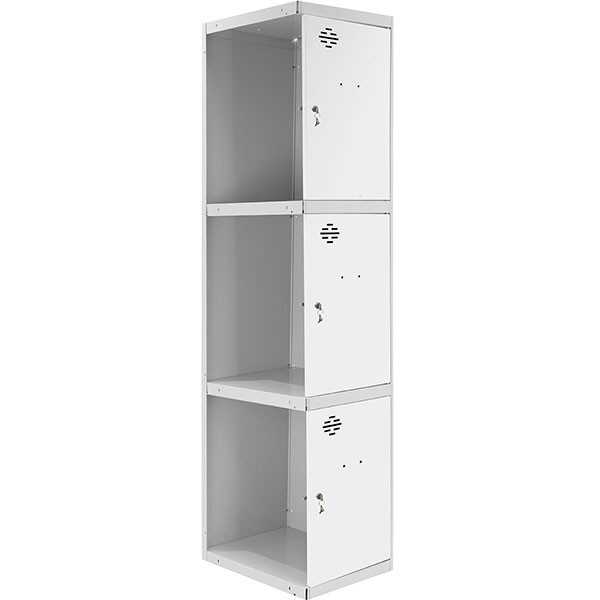 Taquilla 1800x300x500 SIMONLOCKER PROFESIONAL 3 PUERTA 1/3 300 ADI GR/BL marca SIMONRACK