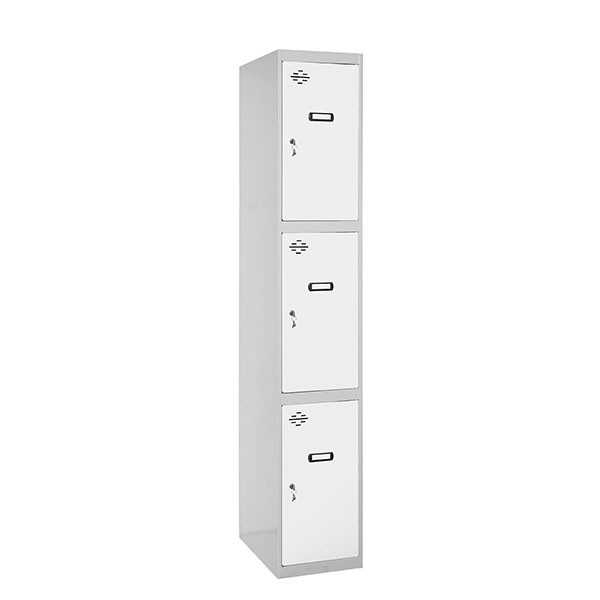 Taquilla 1800x400x500 SIMONLOCKER PROFESIONAL 3 PUERTA 1/3 400 IN GR/BL marca SIMONRACK