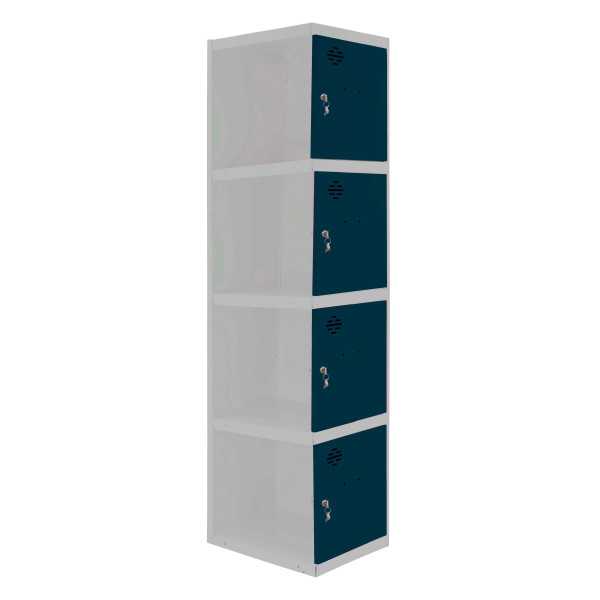 Taquilla 1800x300x500 SIMONLOCKER PROFESIONAL 4 PUERTA 1/4 300 ADI AN/AN marca SIMONRACK