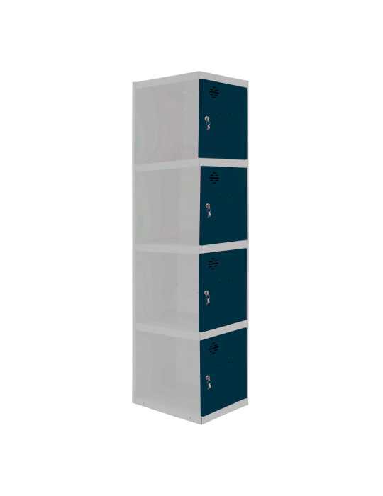 Taquilla 1800x300x500 SIMONLOCKER PROFESIONAL 4 PUERTA 1/4 300 ADI AN/AN marca SIMONRACK